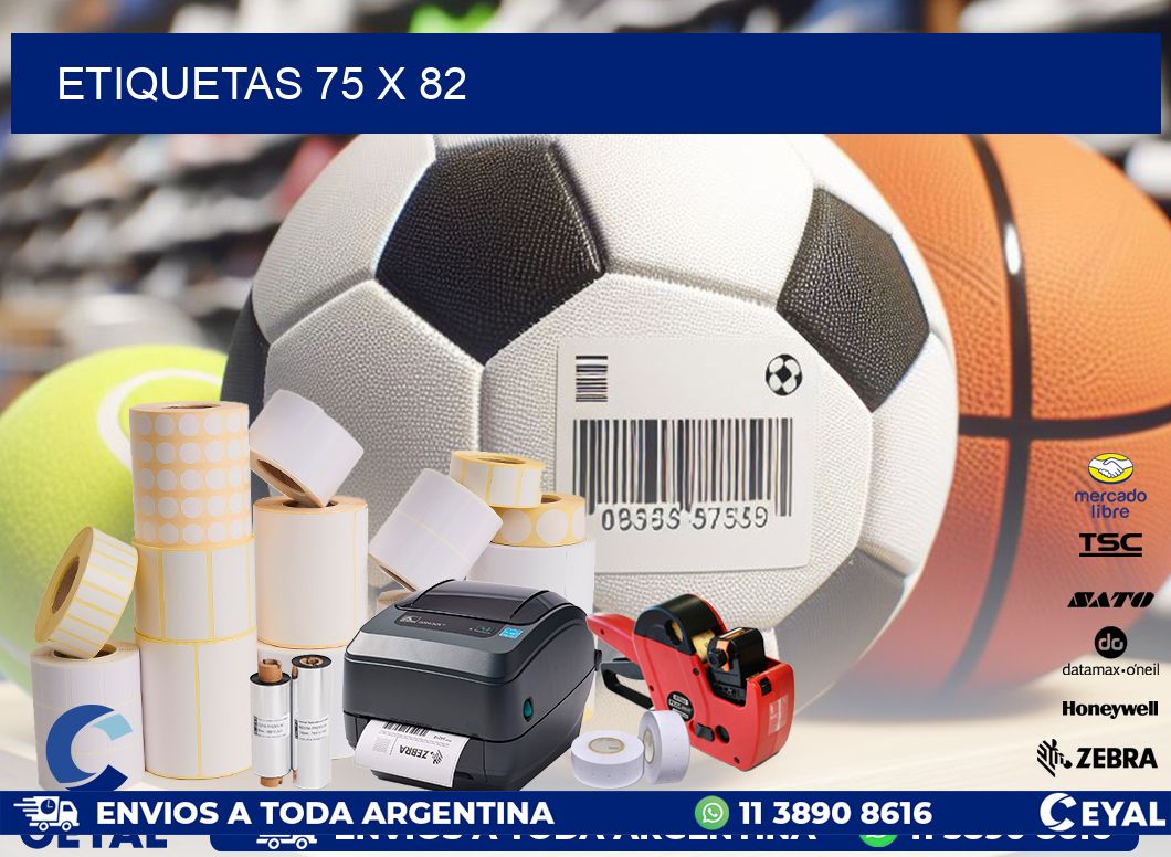 ETIQUETAS 75 x 82