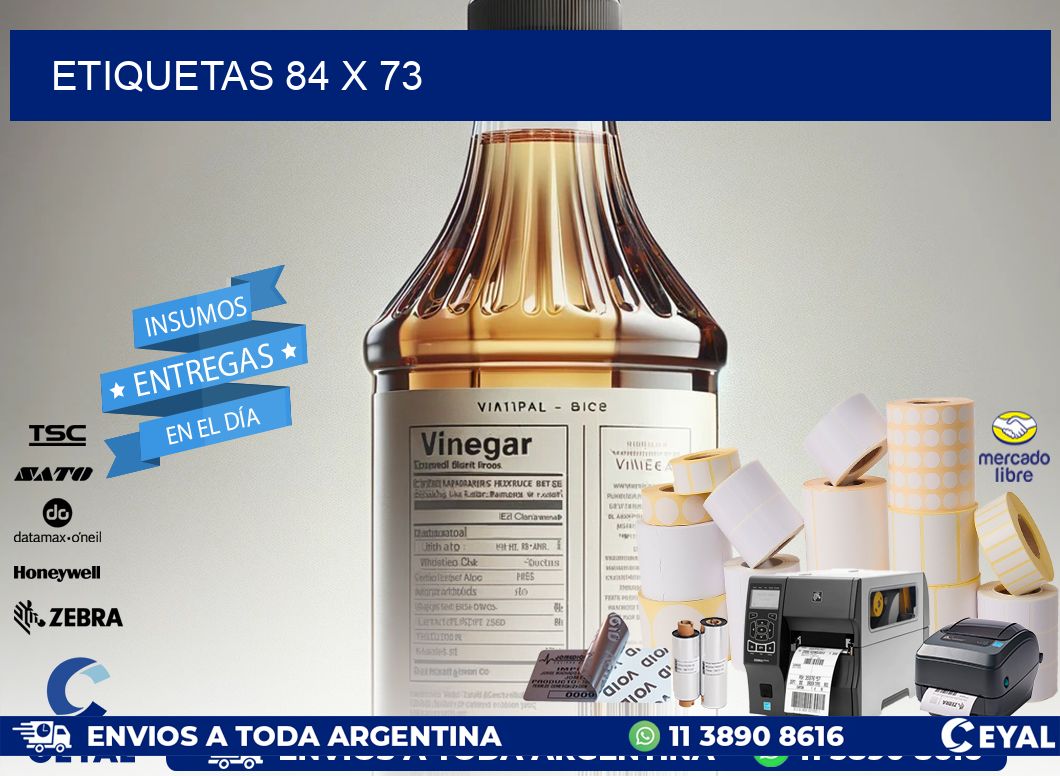 ETIQUETAS 84 x 73