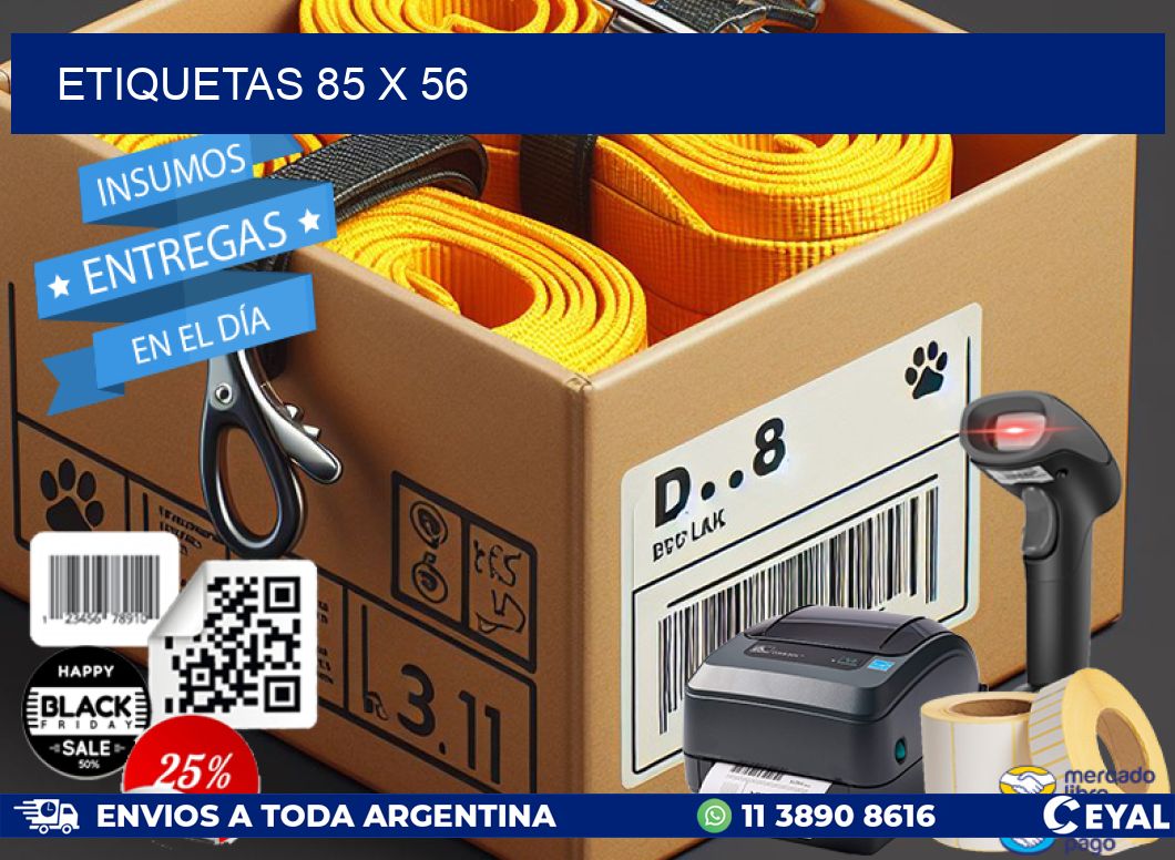 ETIQUETAS 85 x 56