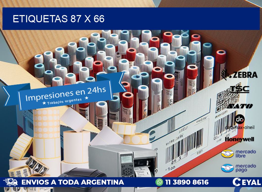 ETIQUETAS 87 x 66