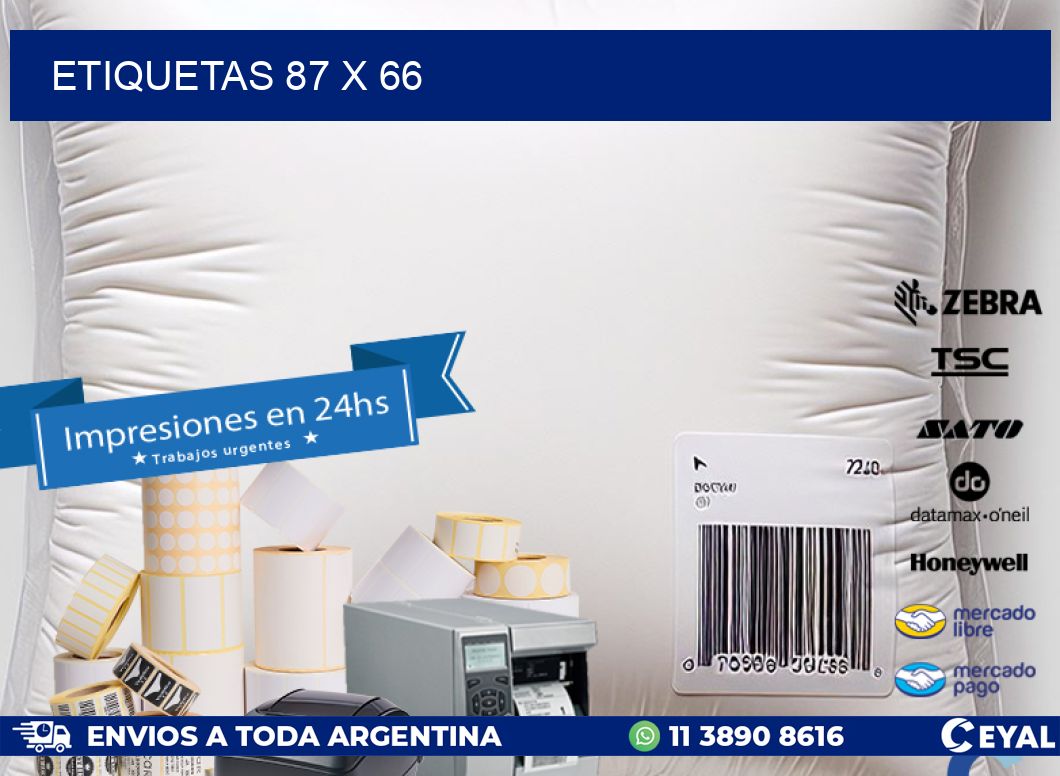ETIQUETAS 87 x 66