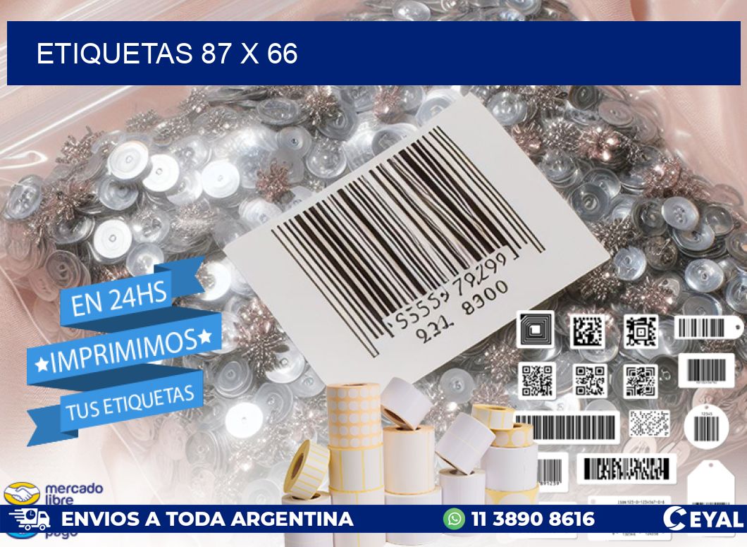 ETIQUETAS 87 x 66