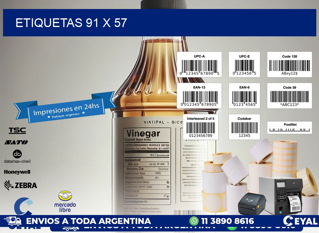 ETIQUETAS 91 x 57