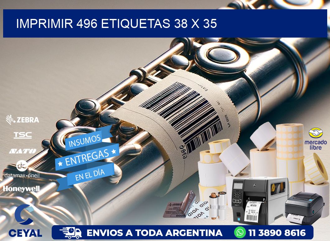 IMPRIMIR 496 ETIQUETAS 38 x 35