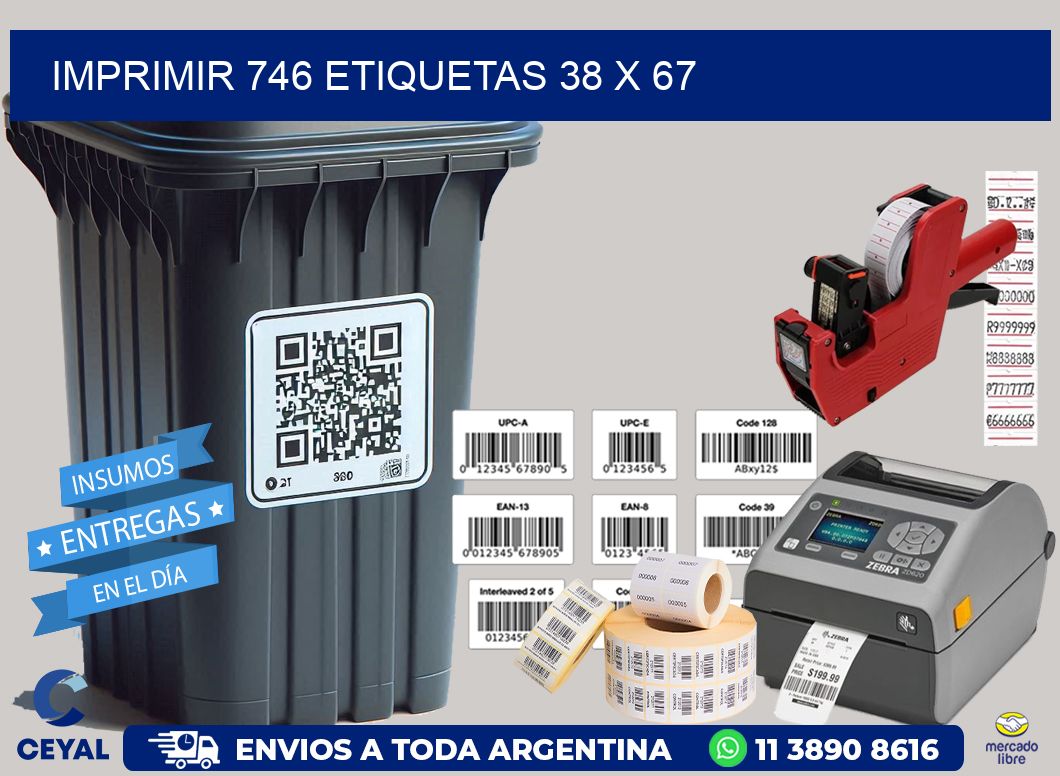 IMPRIMIR 746 ETIQUETAS 38 x 67