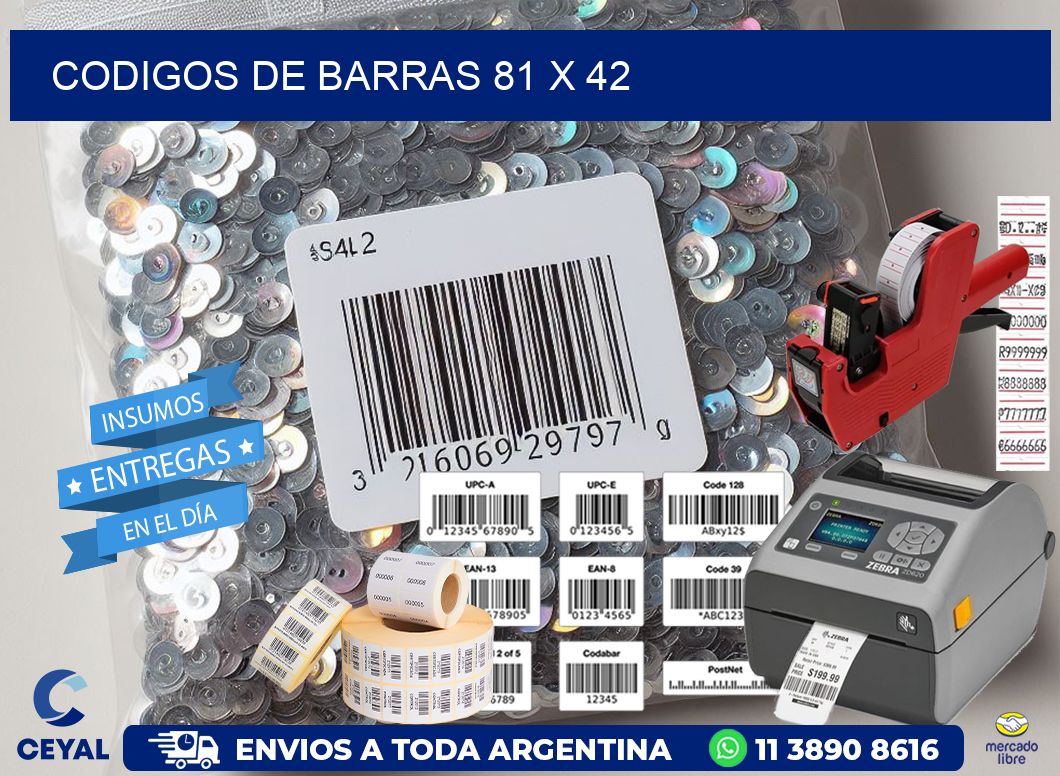 codigos de barras 81 x 42
