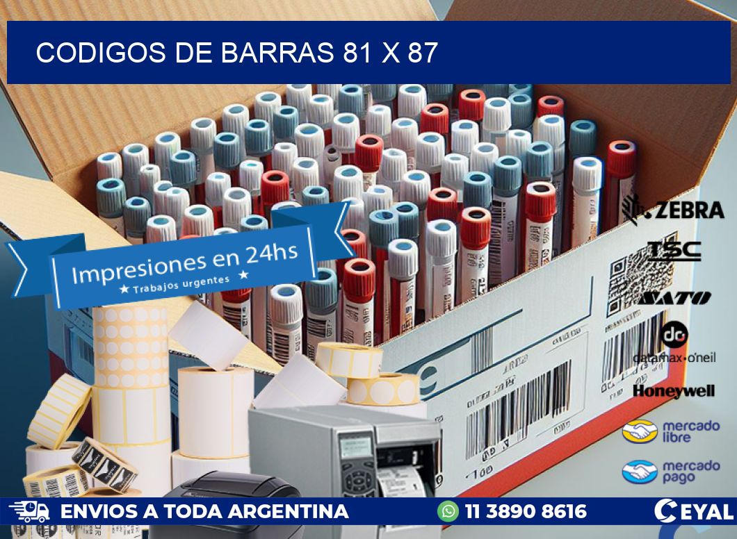 codigos de barras 81 x 87