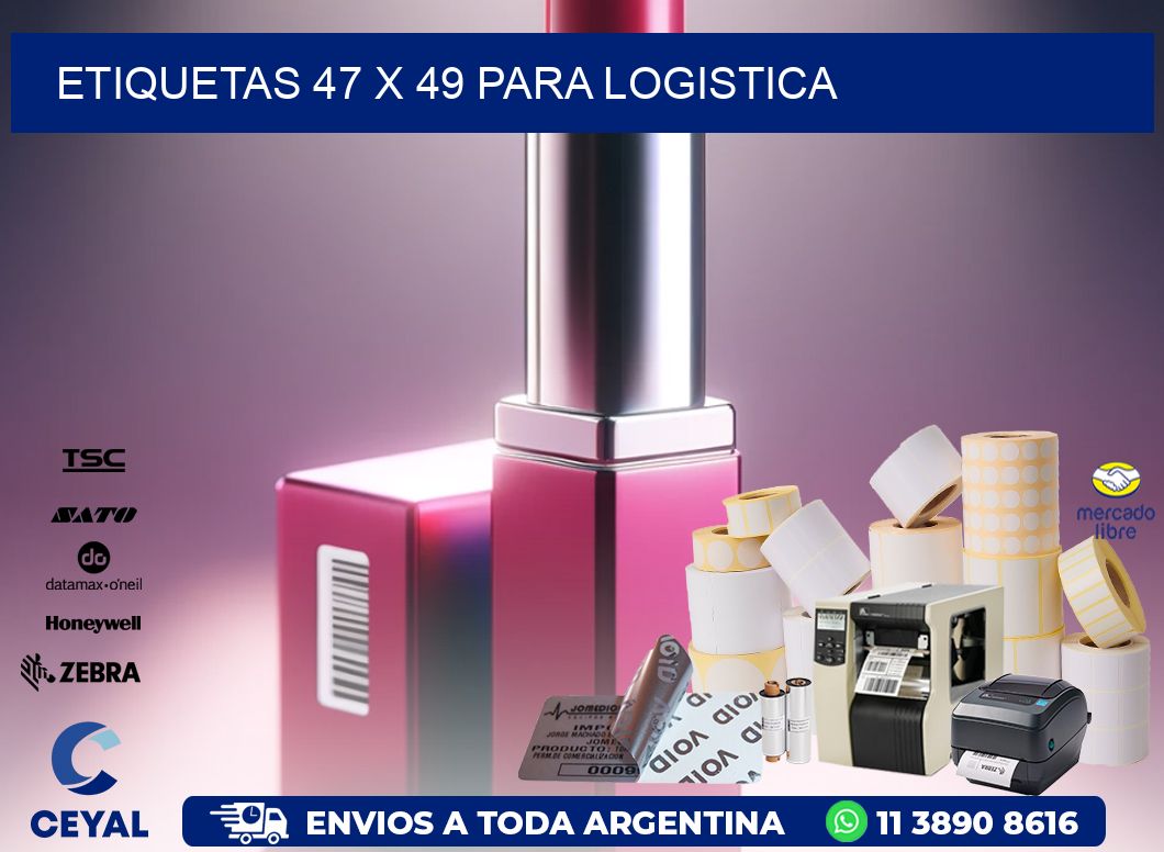 ETIQUETAS 47 x 49 PARA LOGISTICA