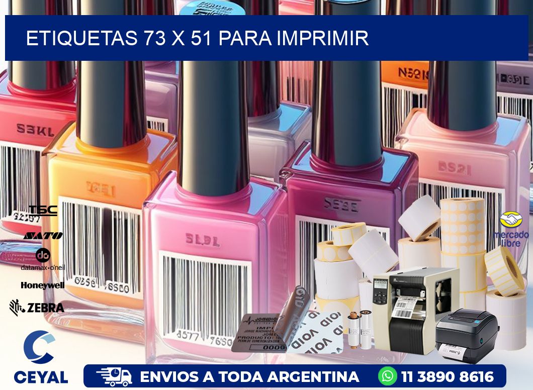 ETIQUETAS 73 x 51 PARA IMPRIMIR