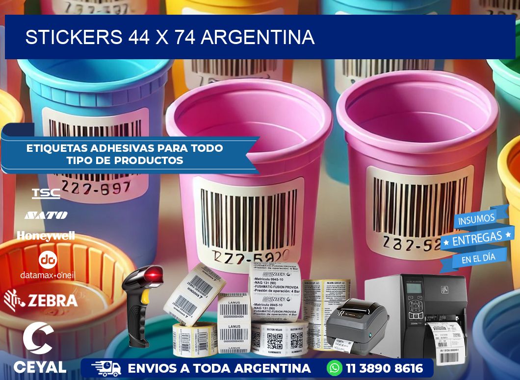 STICKERS 44 x 74 ARGENTINA