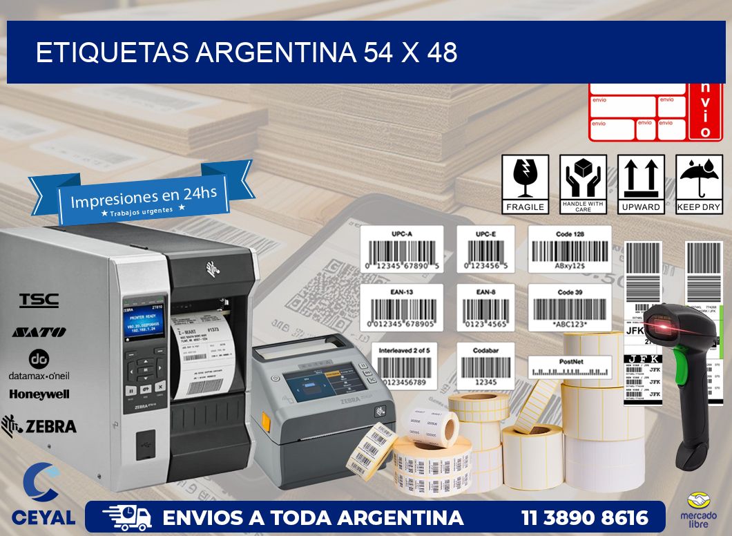 etiquetas argentina 54 x 48