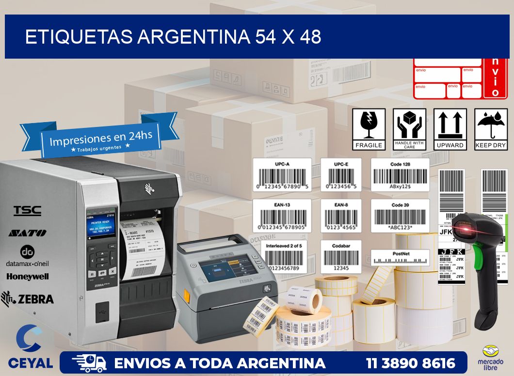 etiquetas argentina 54 x 48