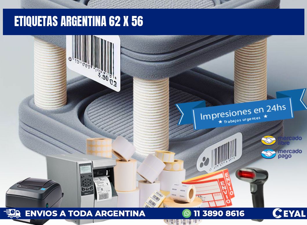 etiquetas argentina 62 x 56