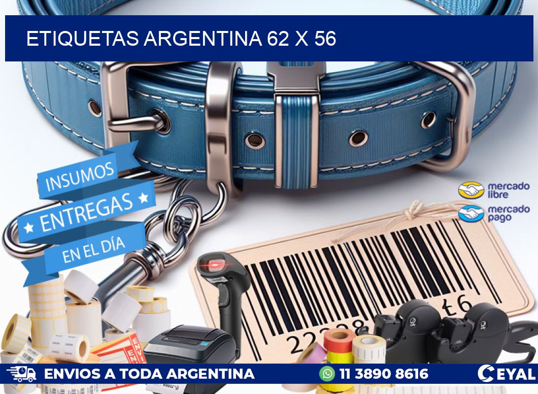 etiquetas argentina 62 x 56