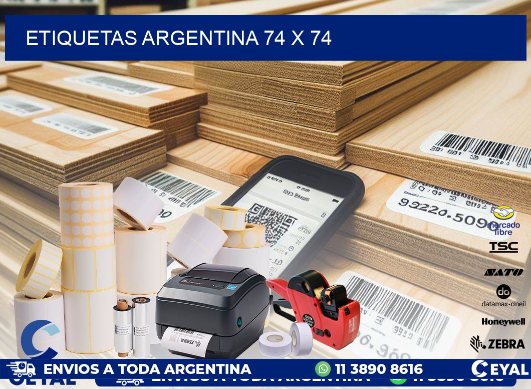 etiquetas argentina 74 x 74