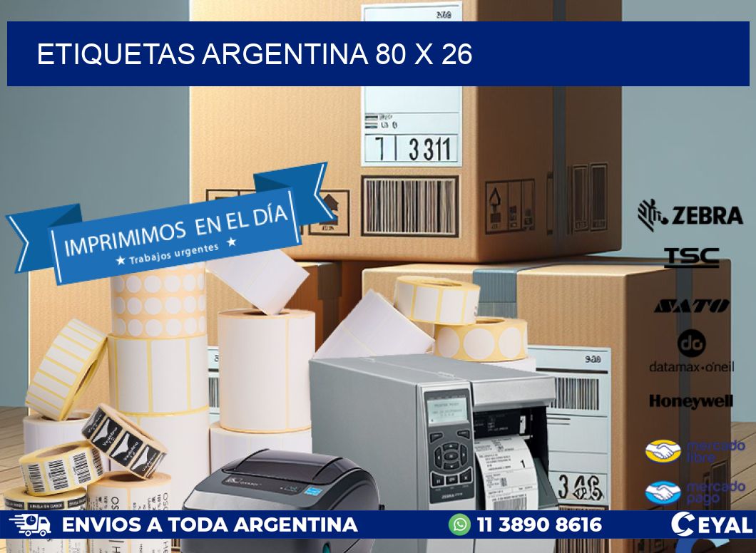 etiquetas argentina 80 x 26