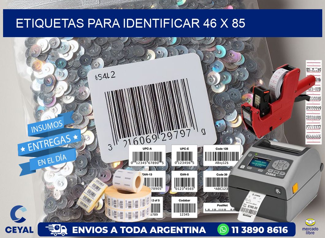 etiquetas para identificar 46 x 85
