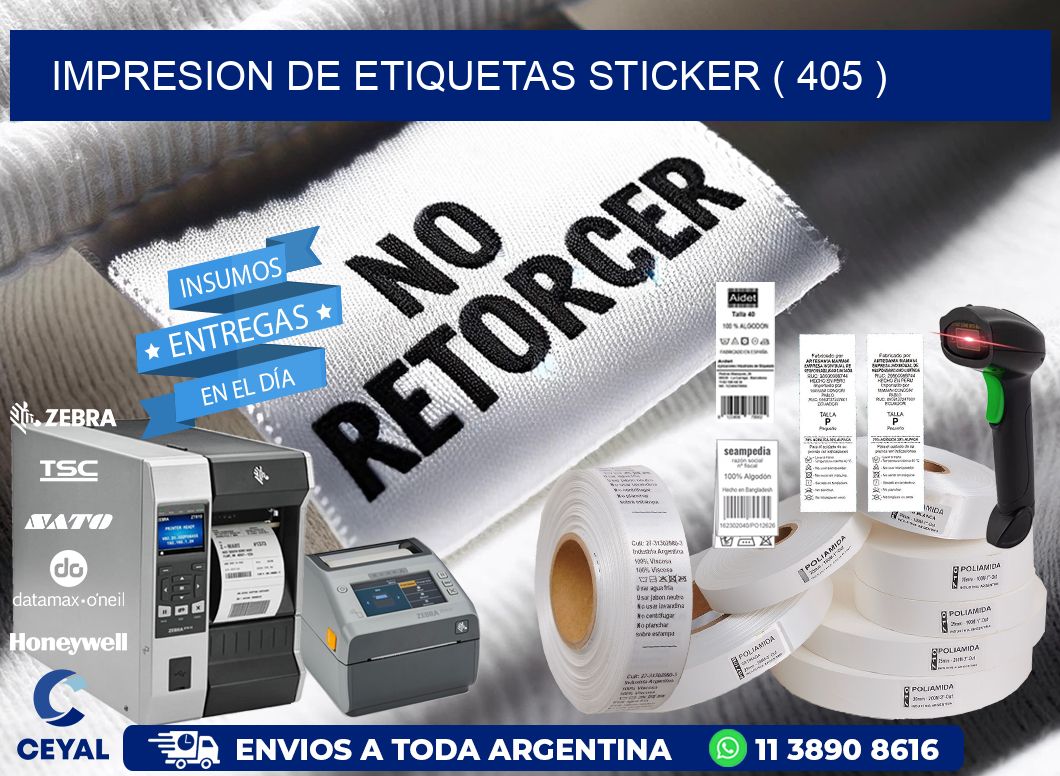 impresion de etiquetas sticker ( 405 )