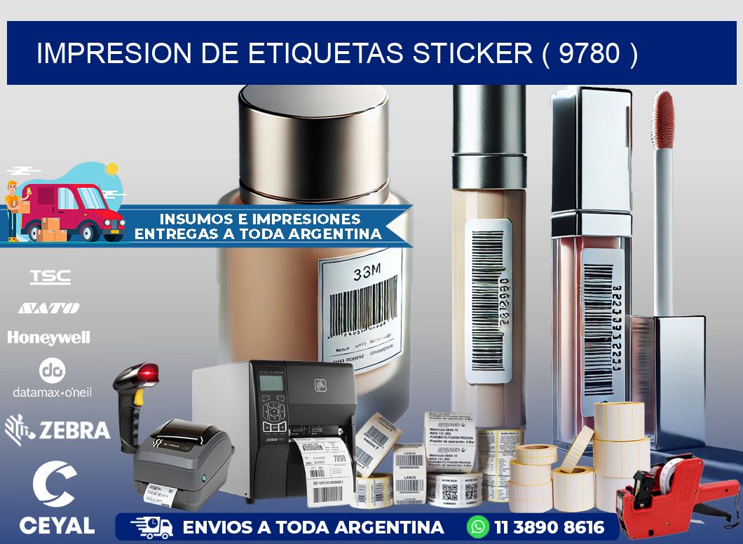 impresion de etiquetas sticker ( 9780 )