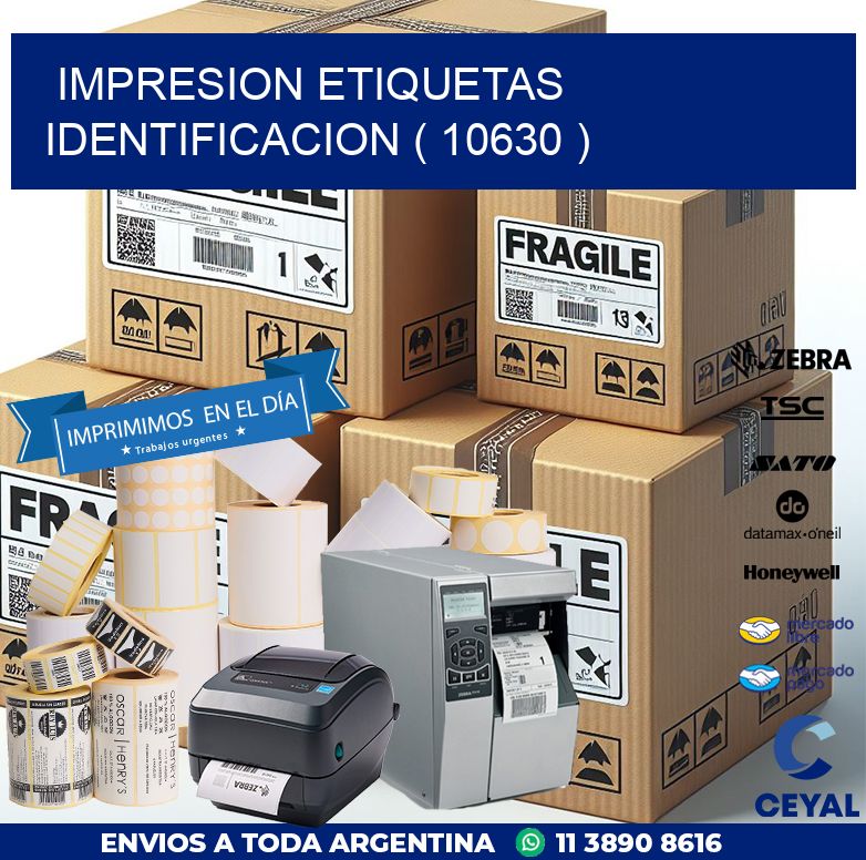 impresion etiquetas identificacion ( 10630 )