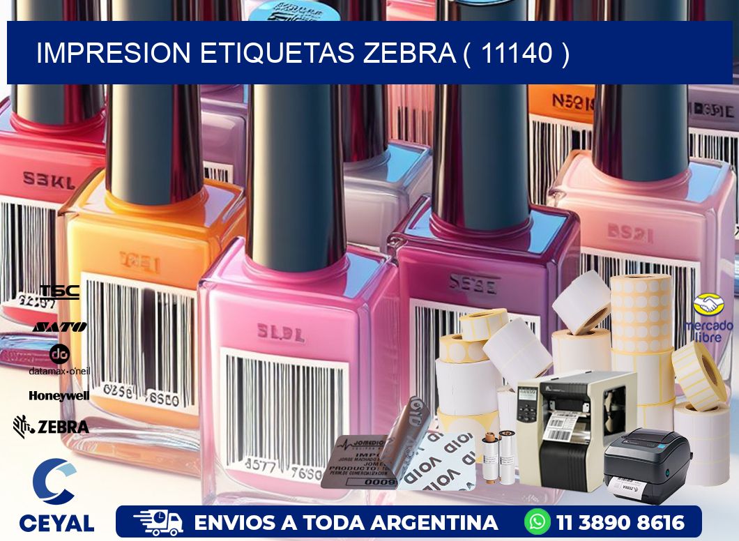 impresion etiquetas zebra ( 11140 )