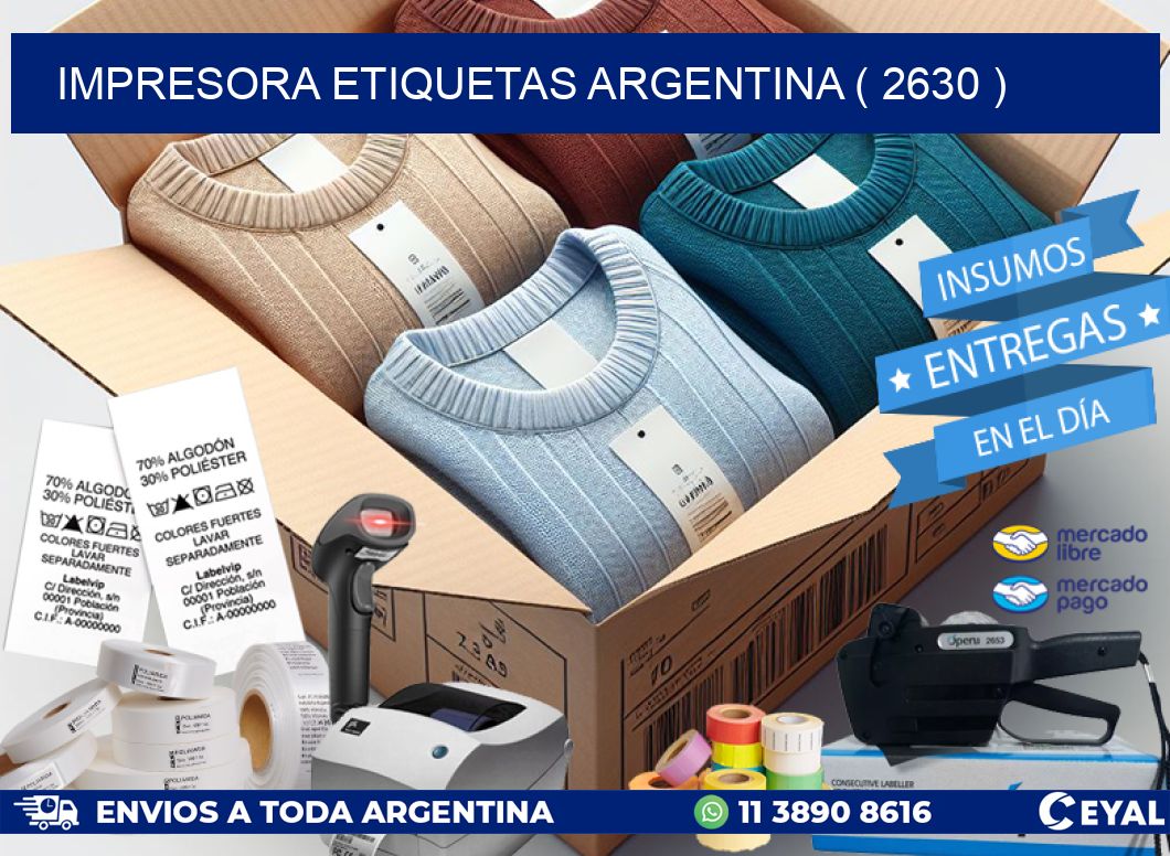 impresora etiquetas argentina ( 2630 )