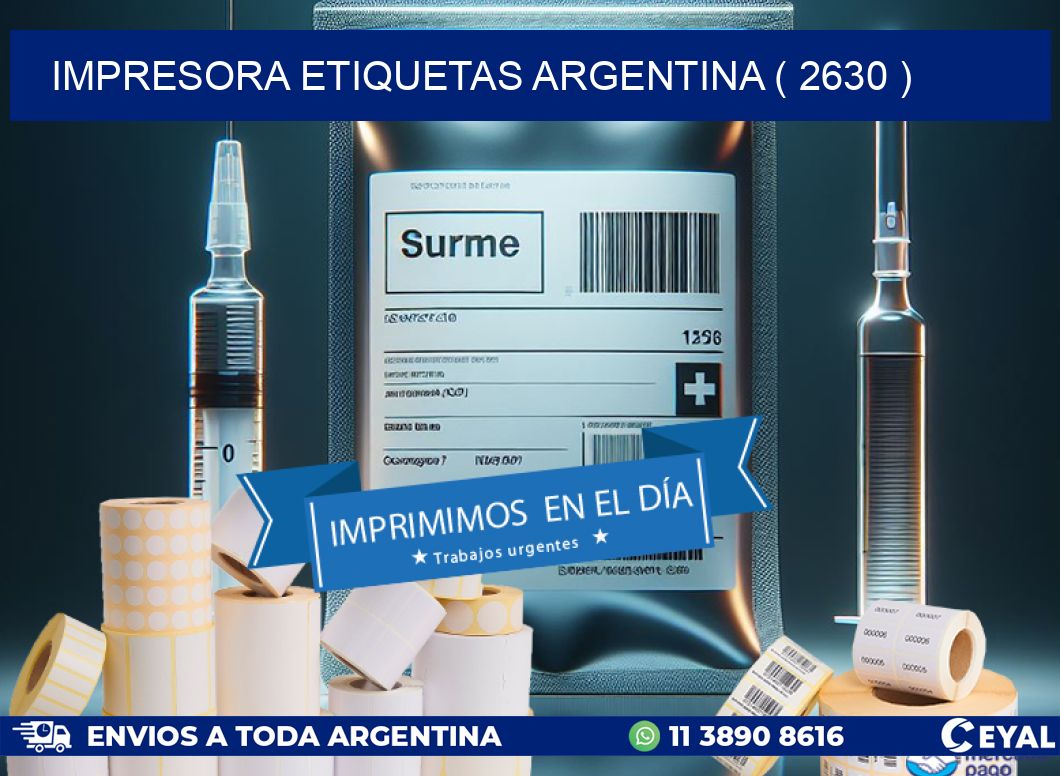 impresora etiquetas argentina ( 2630 )