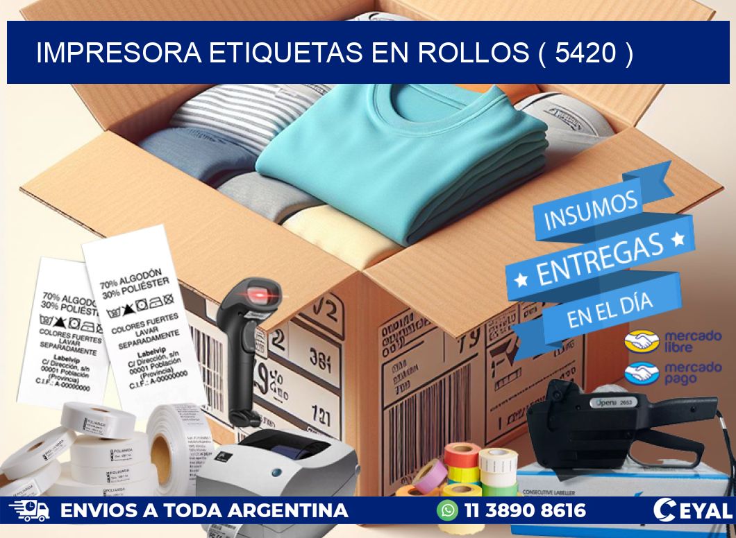 impresora etiquetas en rollos ( 5420 )