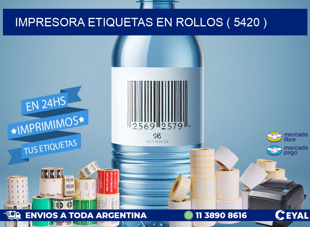 impresora etiquetas en rollos ( 5420 )
