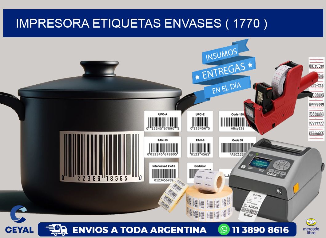 impresora etiquetas envases ( 1770 )