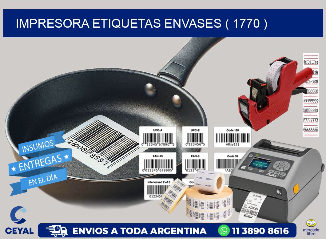impresora etiquetas envases ( 1770 )