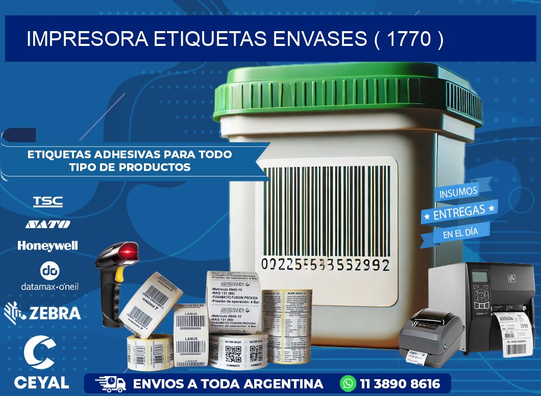 impresora etiquetas envases ( 1770 )