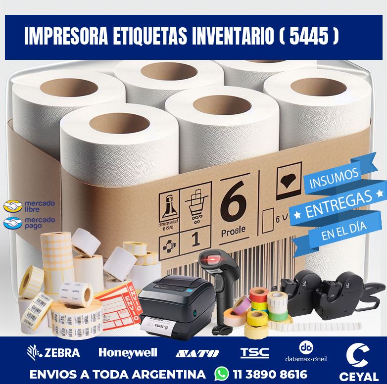 impresora etiquetas inventario ( 5445 )