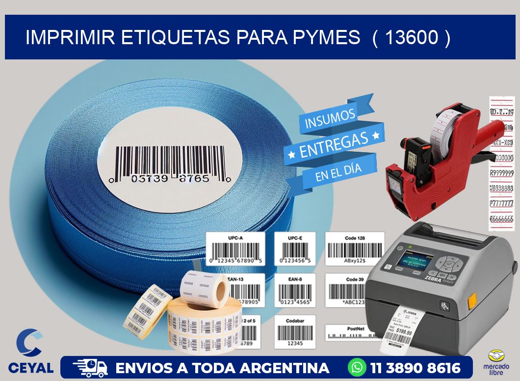 imprimir etiquetas para pymes  ( 13600 )