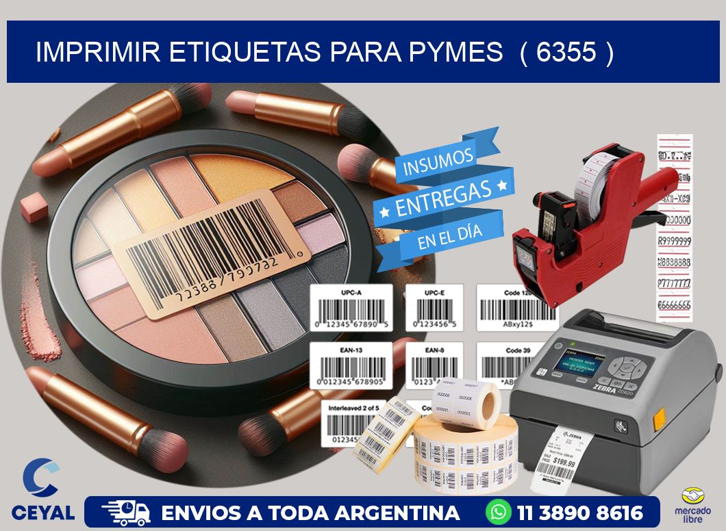 imprimir etiquetas para pymes  ( 6355 )