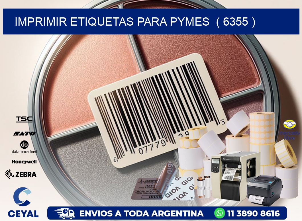 imprimir etiquetas para pymes  ( 6355 )