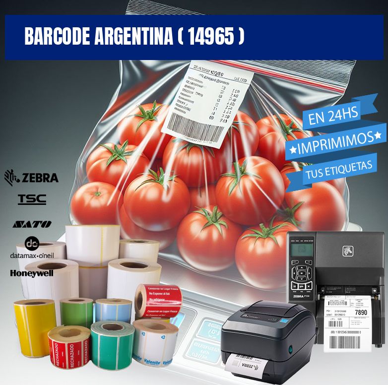 BARCODE ARGENTINA ( 14965 )