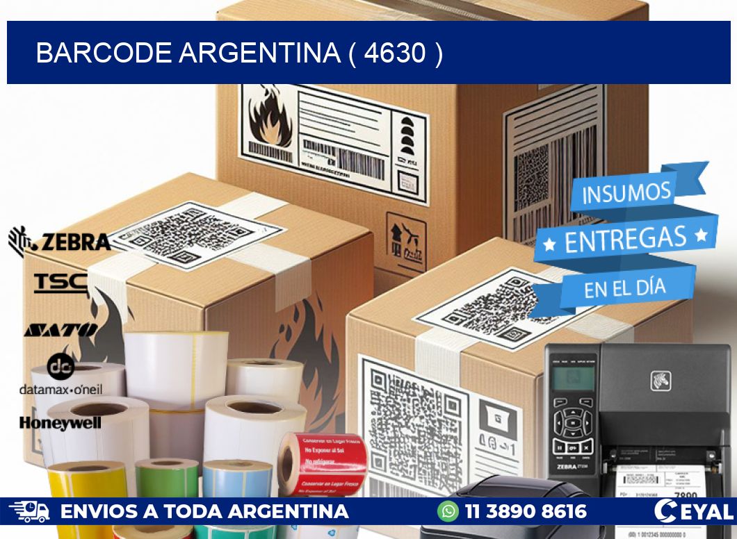 BARCODE ARGENTINA ( 4630 )