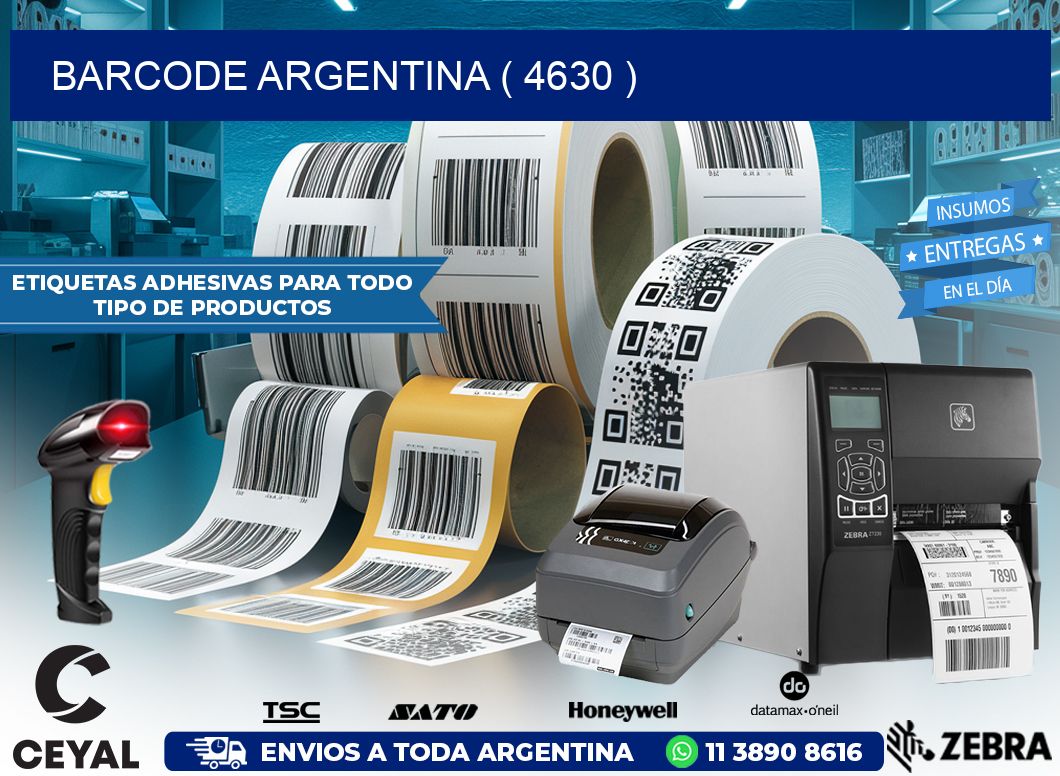 BARCODE ARGENTINA ( 4630 )