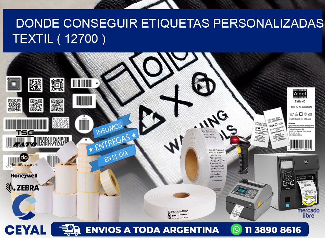 DONDE CONSEGUIR ETIQUETAS PERSONALIZADAS TEXTIL ( 12700 )