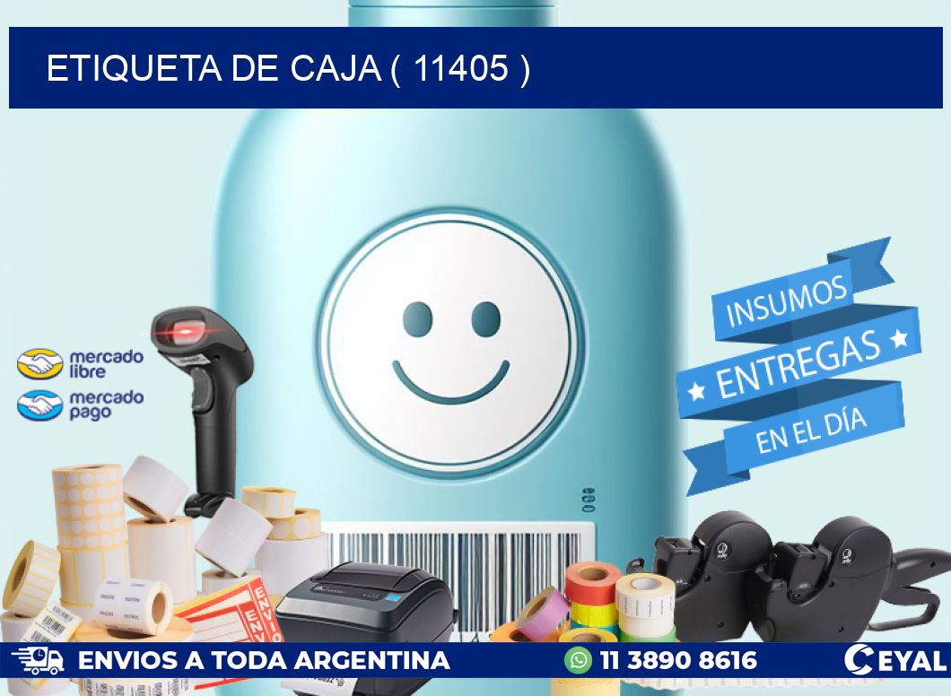 ETIQUETA DE CAJA ( 11405 )