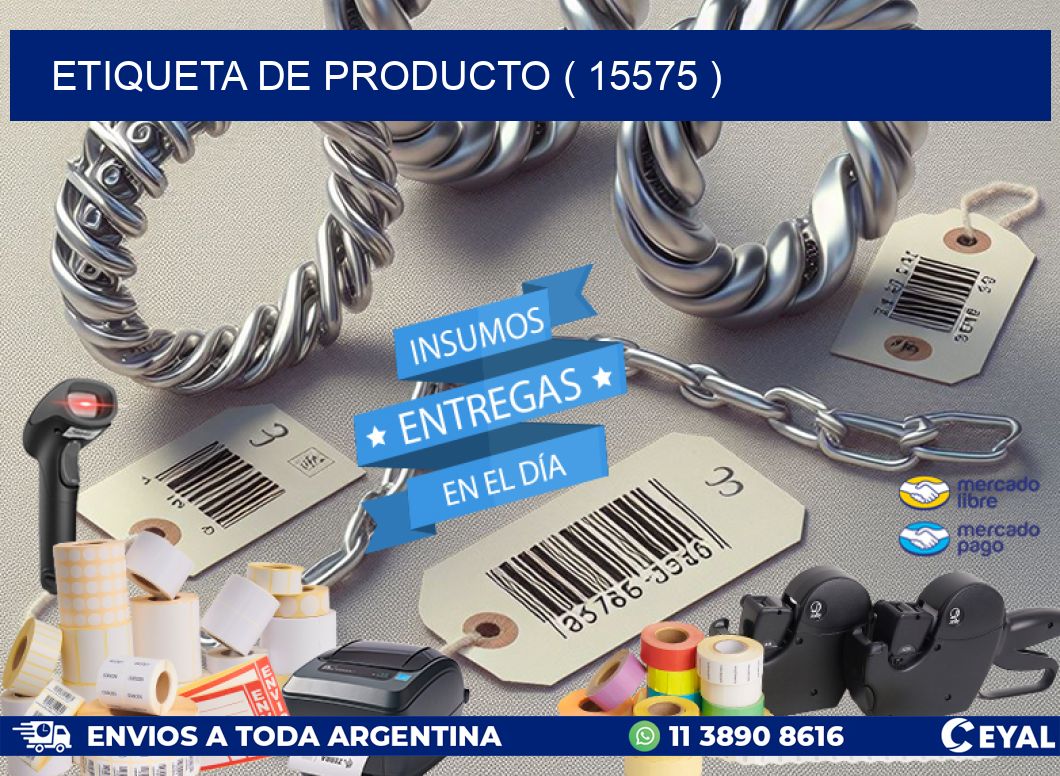 ETIQUETA DE PRODUCTO ( 15575 )
