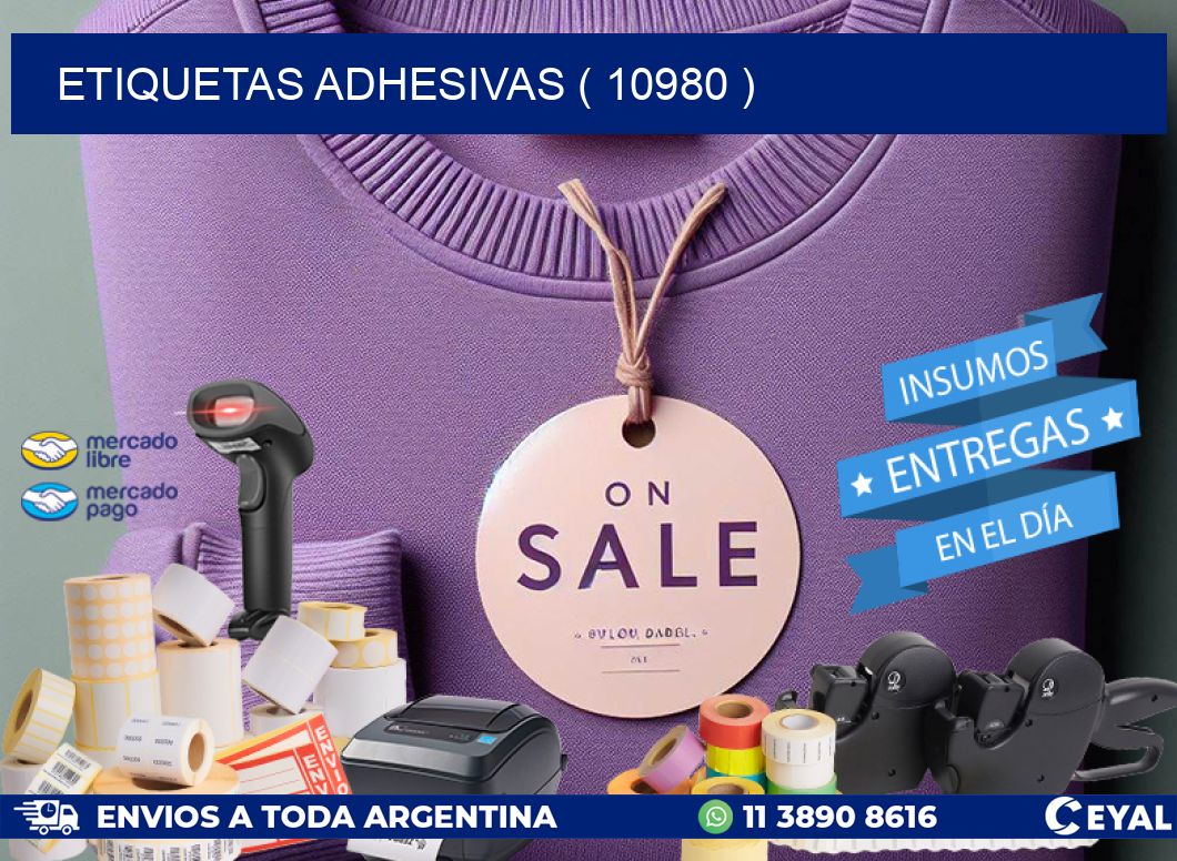 ETIQUETAS ADHESIVAS ( 10980 )
