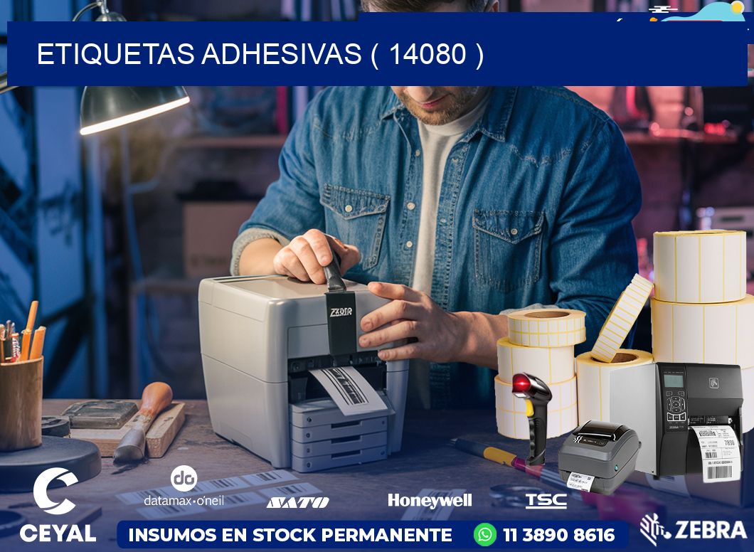 ETIQUETAS ADHESIVAS ( 14080 )