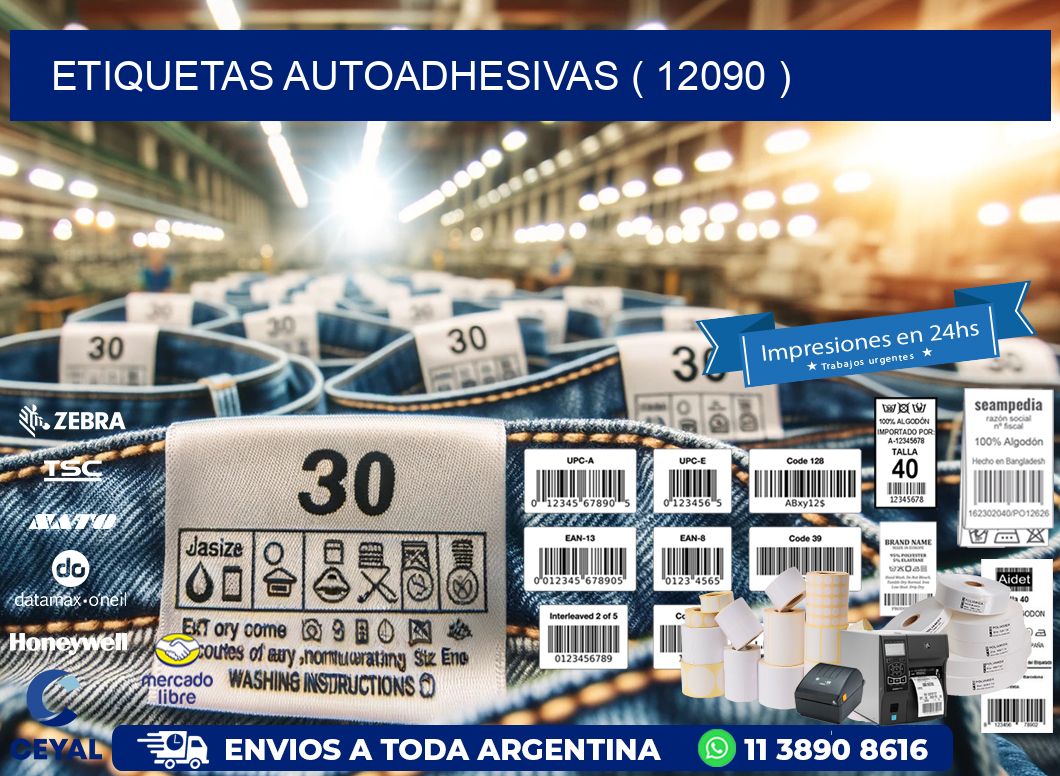 ETIQUETAS AUTOADHESIVAS ( 12090 )