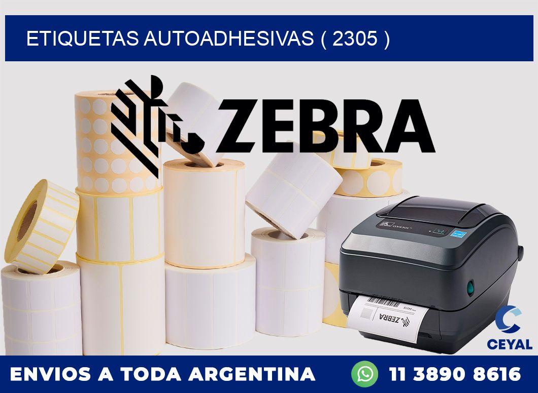 ETIQUETAS AUTOADHESIVAS ( 2305 )