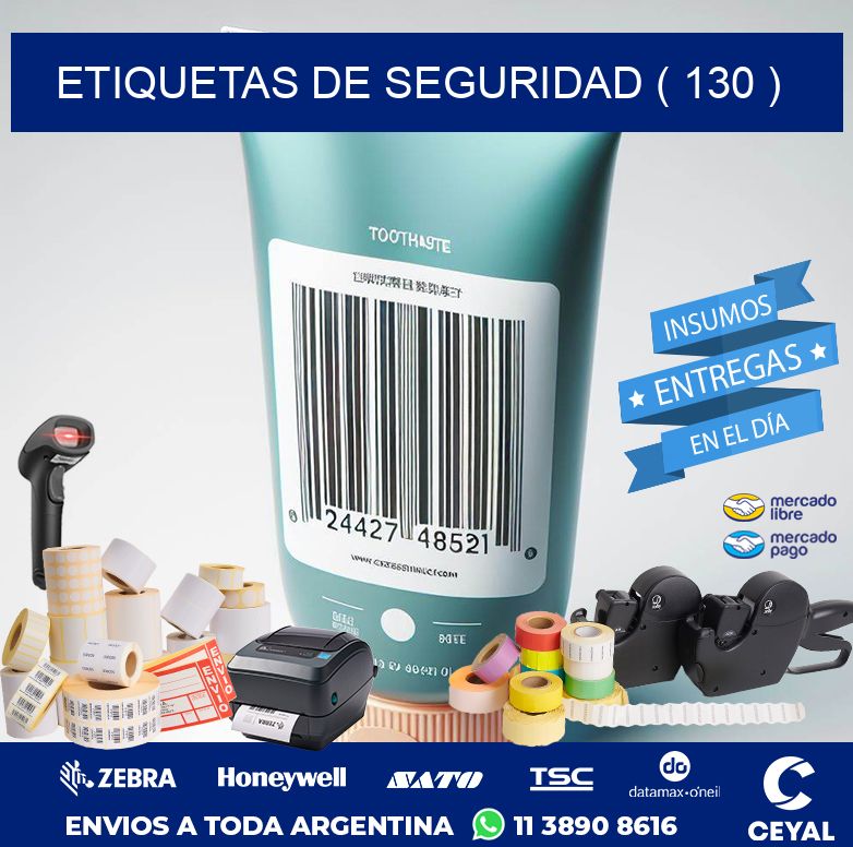 ETIQUETAS DE SEGURIDAD ( 130 )