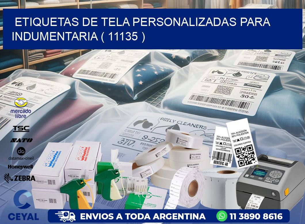 ETIQUETAS DE TELA PERSONALIZADAS PARA INDUMENTARIA ( 11135 )