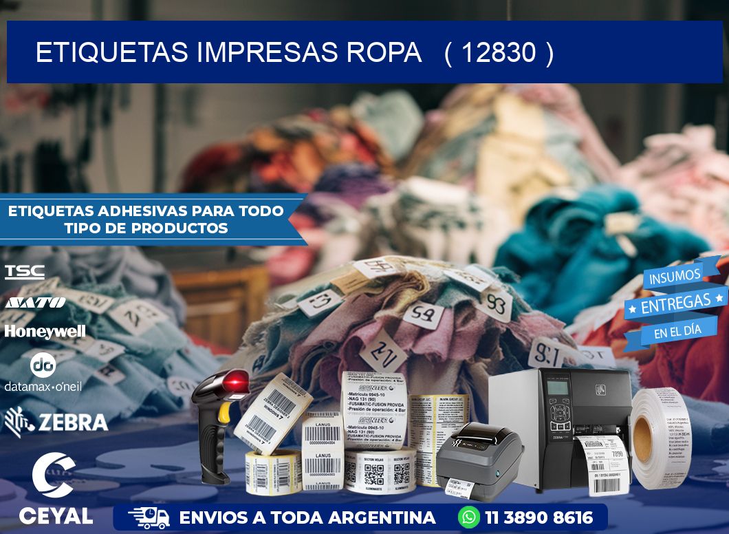 ETIQUETAS IMPRESAS ROPA   ( 12830 )