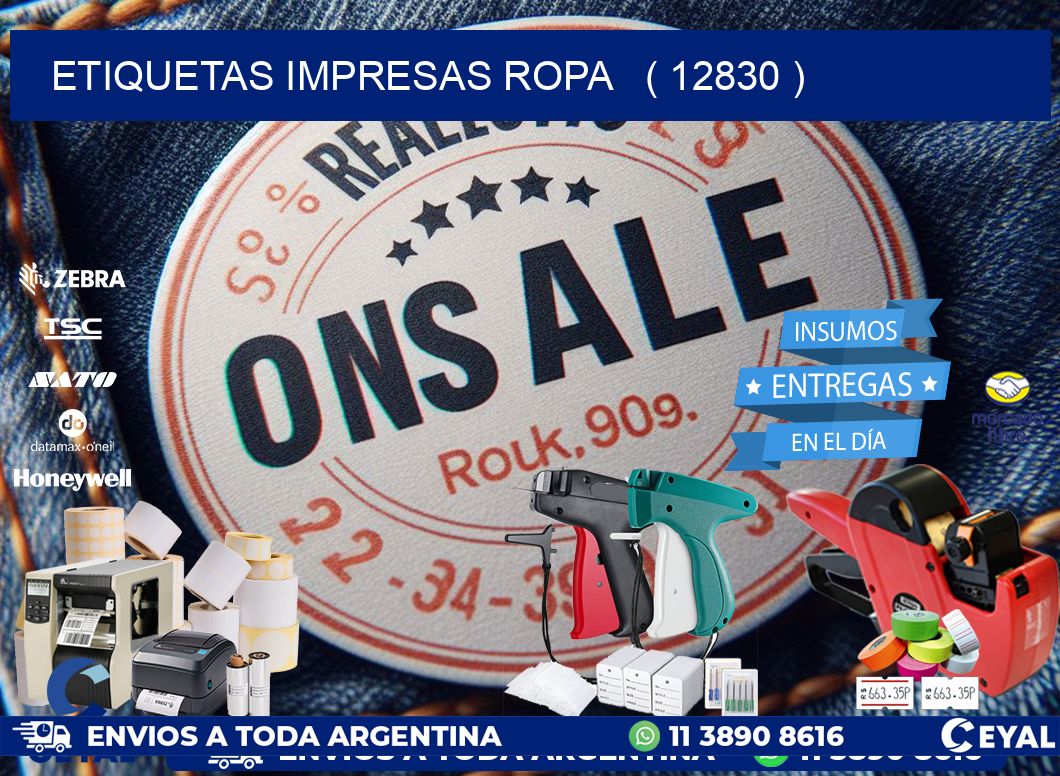 ETIQUETAS IMPRESAS ROPA   ( 12830 )